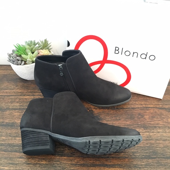 Blondo Shoes - NWOT Blondo Villa Nubuck Leather Waterproof Bootie